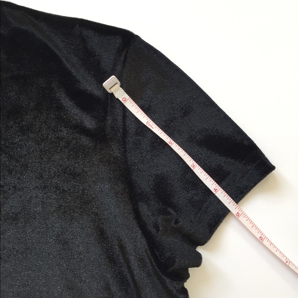 ❤️SOLD❤️ High Neck Vintage Top Black - Picture 7 of 8